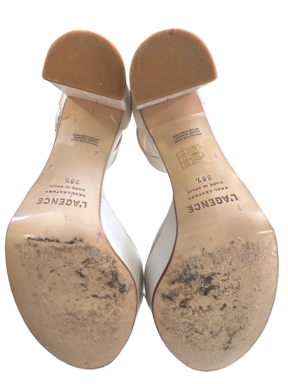 L'AGENCE Cecile II Platform Sandals - Picture 6 of 7